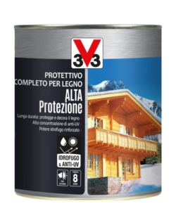 Protettivo completo per legno alta protezione a solvente, incolore - 0,75 litri